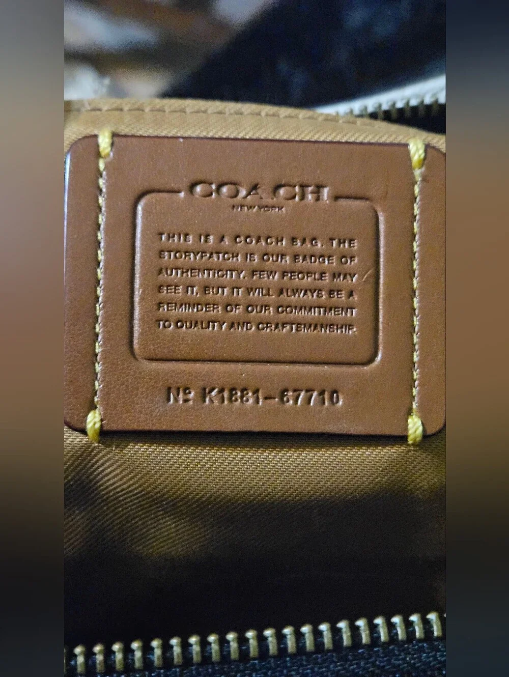 Coach **corner wear***coach